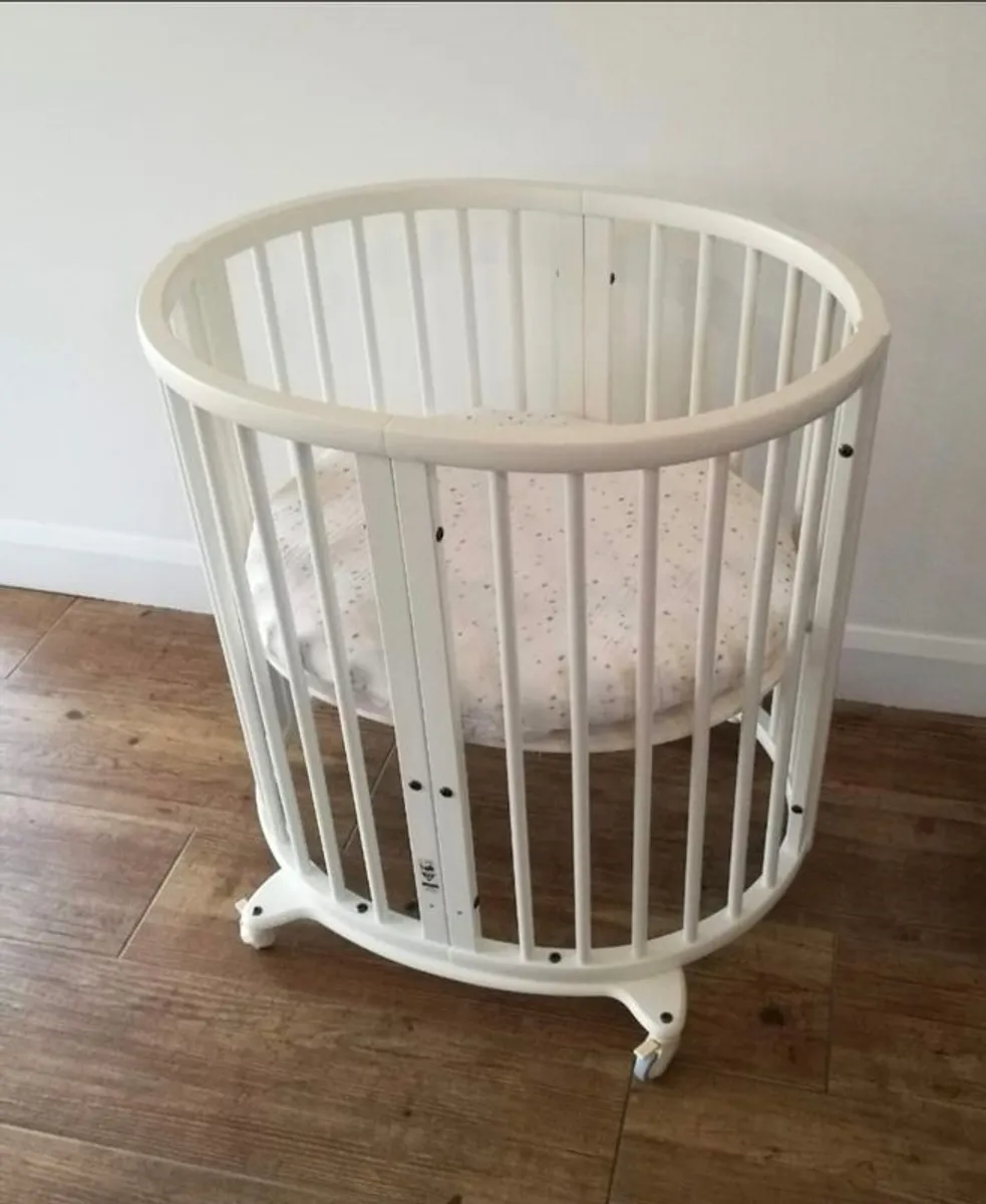 Stokke Cot and Extensions - Image 1