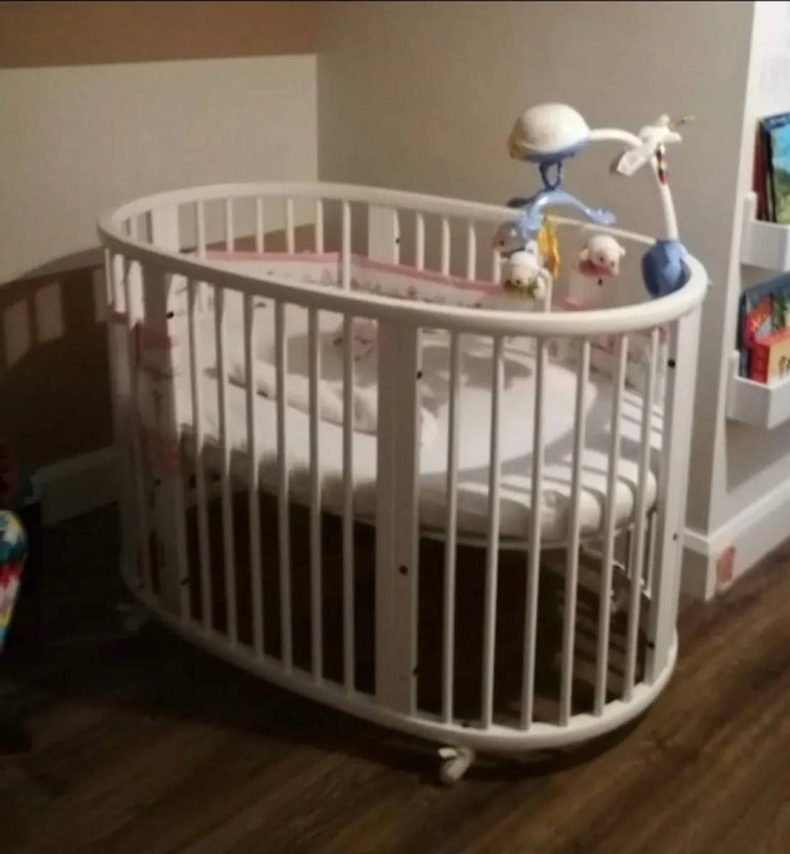 Stokke Cot and Extensions - Image 2