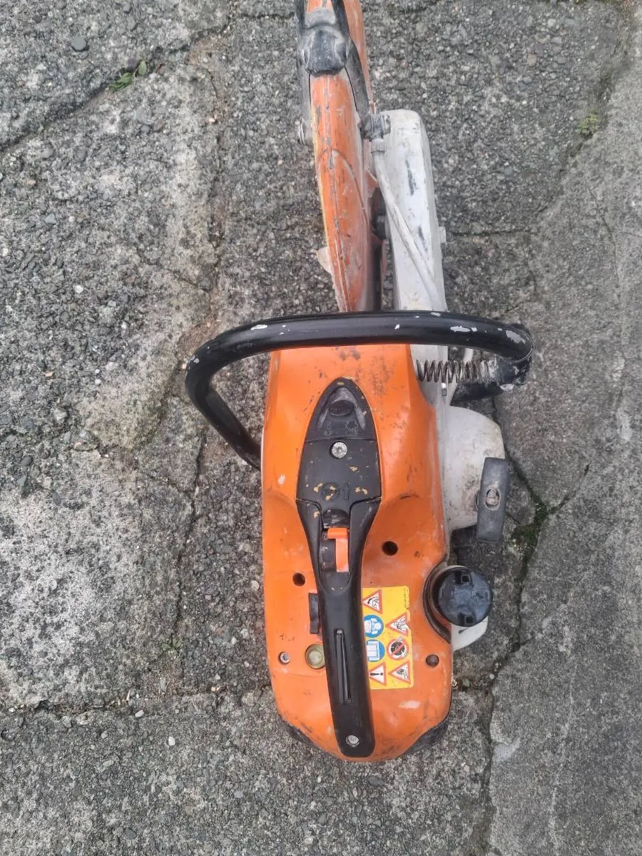 Stihl ts 410 consaw - Image 2