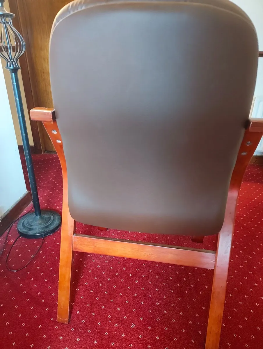 Leather Armchair - Image 4