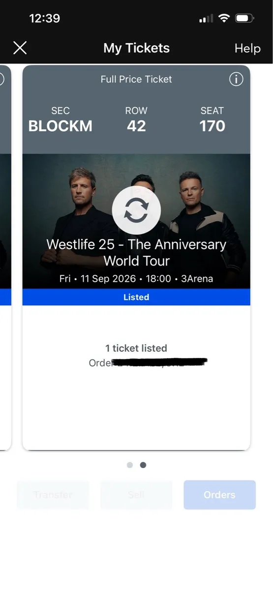 Westlife tickets