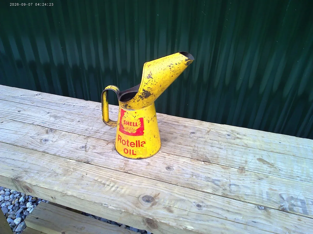 Vintage Oil Jug - Image 2