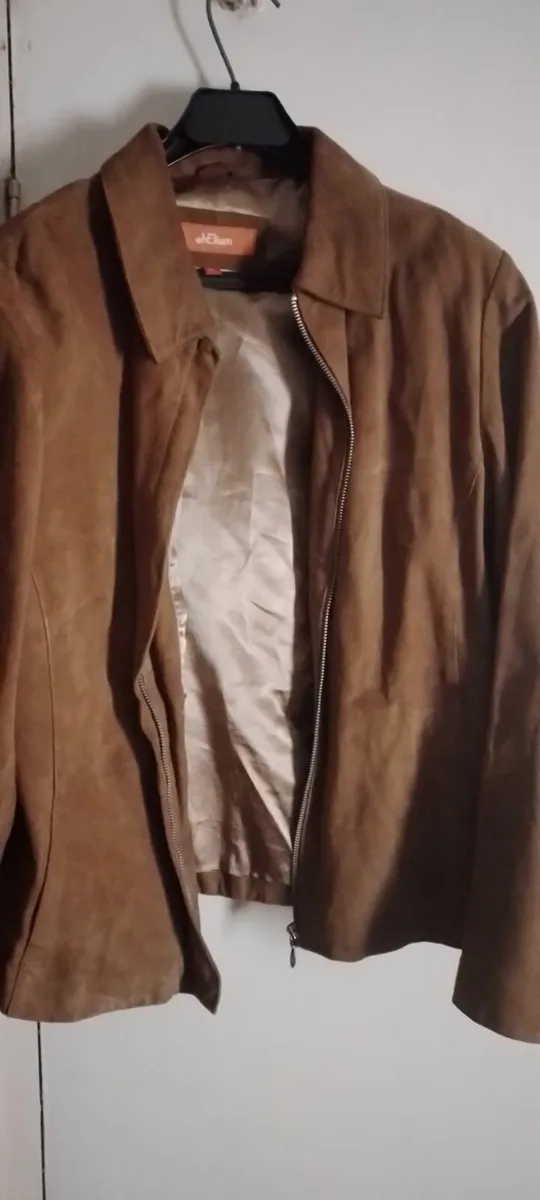 Crossdresser?leather jackets suede and velvet and - Image 1