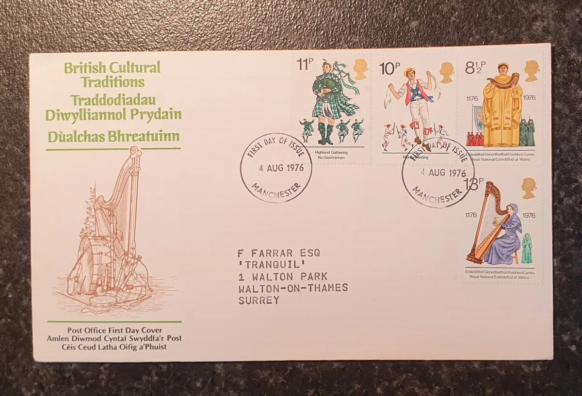 UK 1st Day Covers from 1975 & 1976 - Image 4