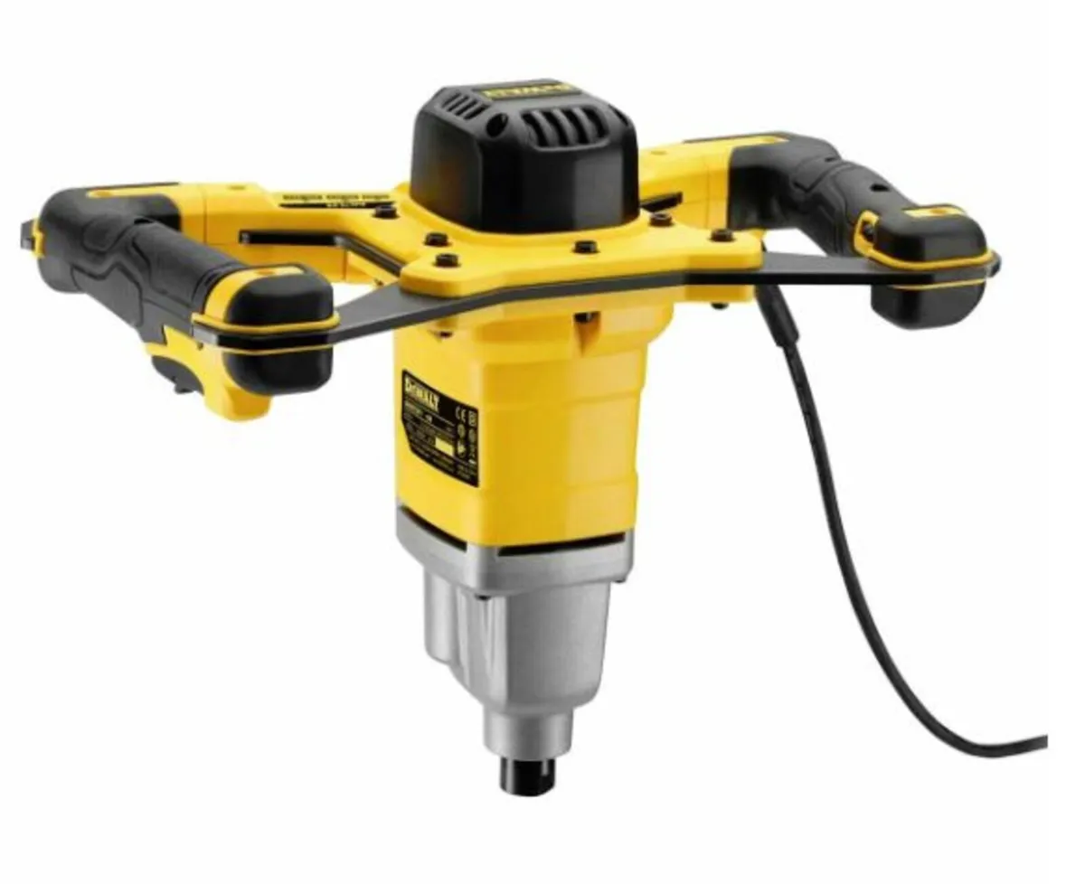 DeWalt DWD241 Dual Handle Paddle Mixer 1800W 240V - Image 2