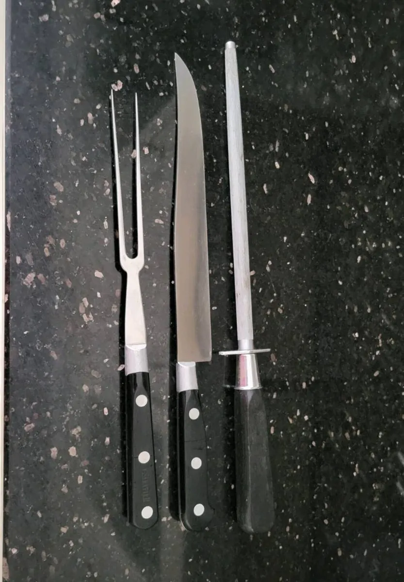 Sabatier carving set,
