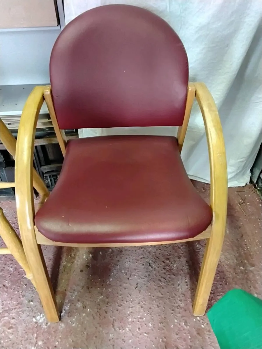 Arm Chair & Stool - Image 1