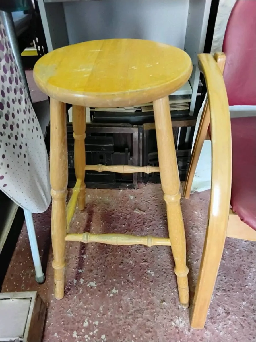 Arm Chair & Stool - Image 2