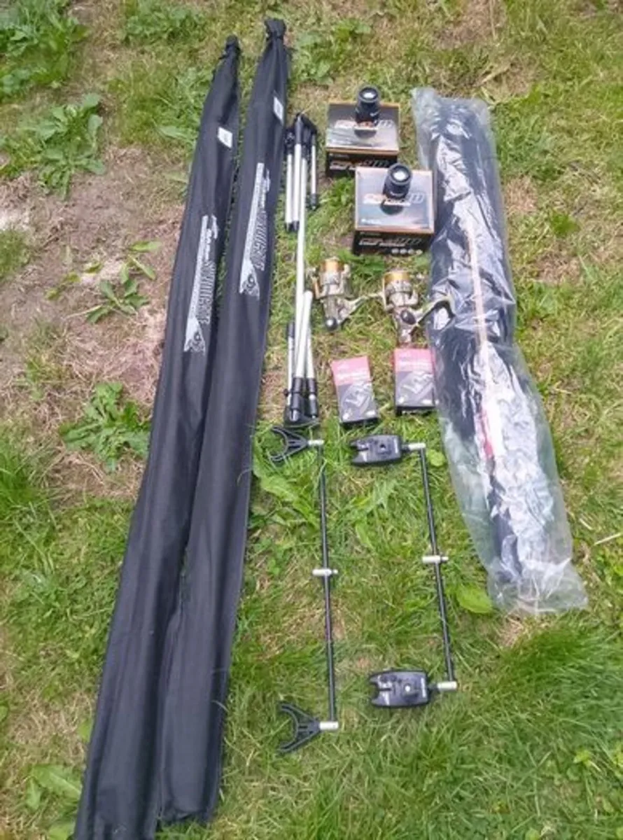 Complete fishing kit Carp/pike/tench/bream 10ft3m - Image 2