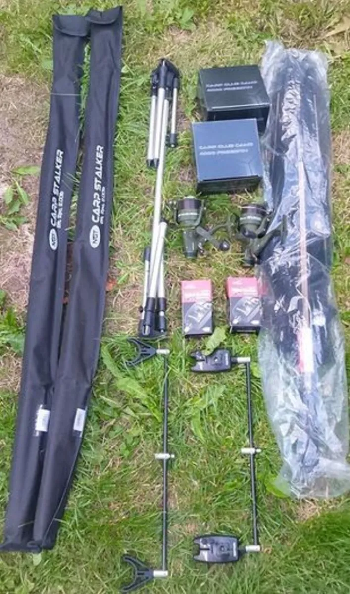 Complete fishing kit Carp/pike/tench/bream 8ft2.4m - Image 3