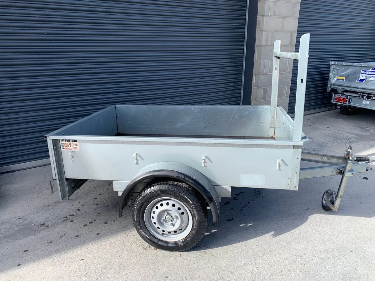 Bronsis 6x4 car trailer. Nice and clean. NO VAT - Image 2
