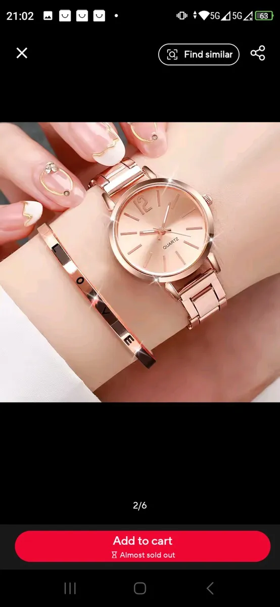 Elegant Quartz watches for women set - Image 2