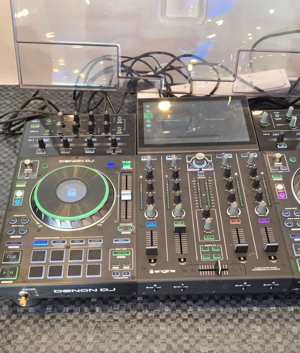 Denon Prime 4 & 2 x S-DJ60X Speakers - Image 1