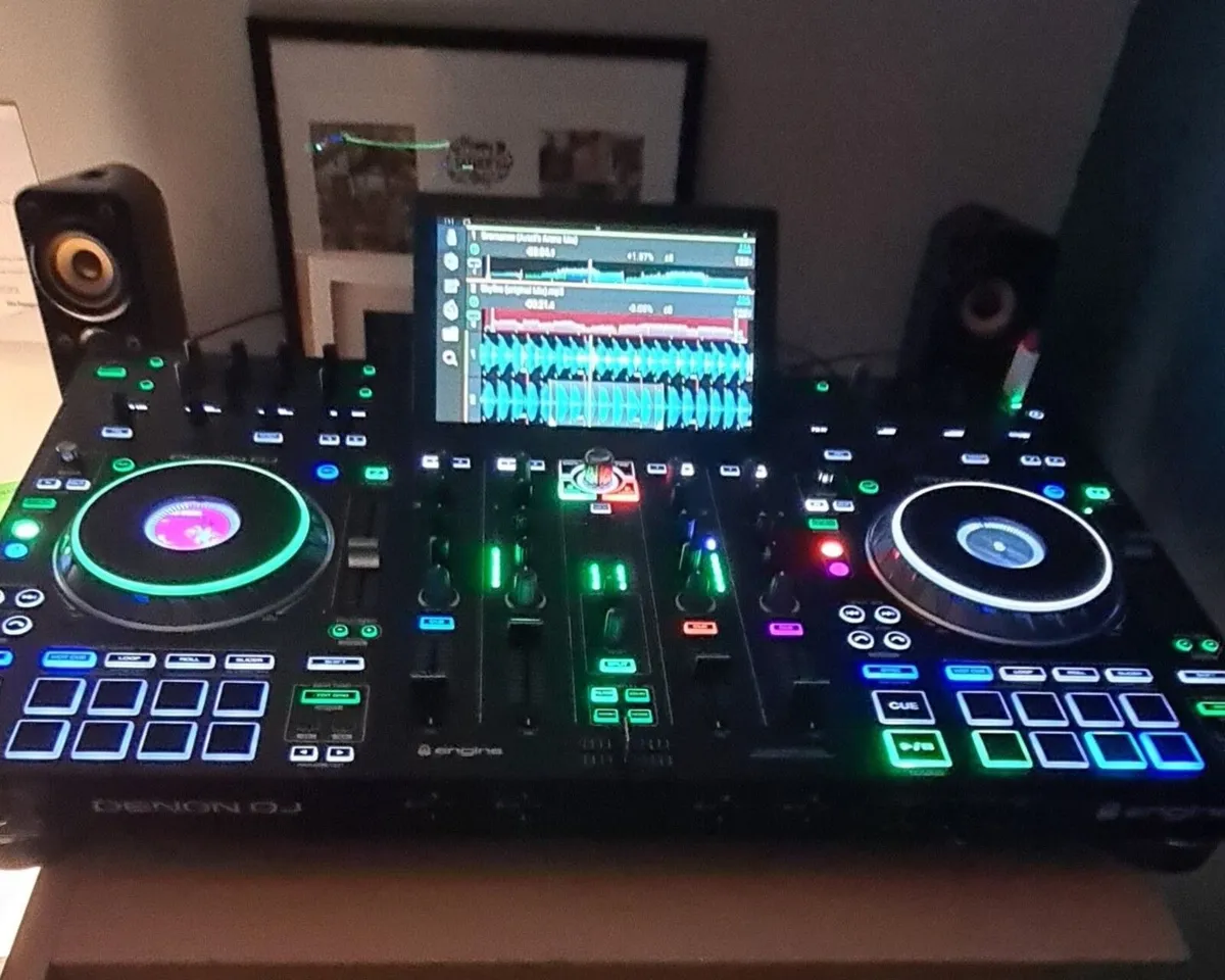 Denon Prime 4 & 2 x S-DJ60X Speakers - Image 2