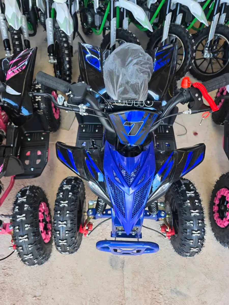 🔥 MINI KLF 50CC PETROL QUAD BIKE 🔥 - Image 1