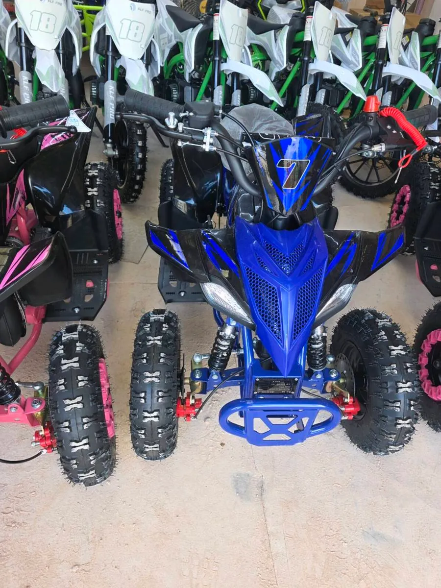 🔥 MINI KLF 50CC PETROL QUAD BIKE 🔥 - Image 2