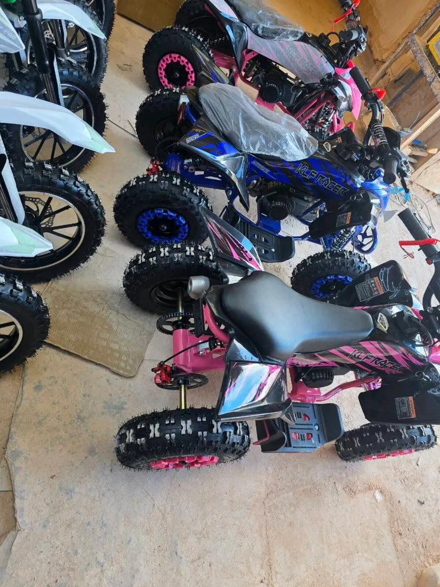🔥 MINI KLF 50CC PETROL QUAD BIKE 🔥 - Image 4