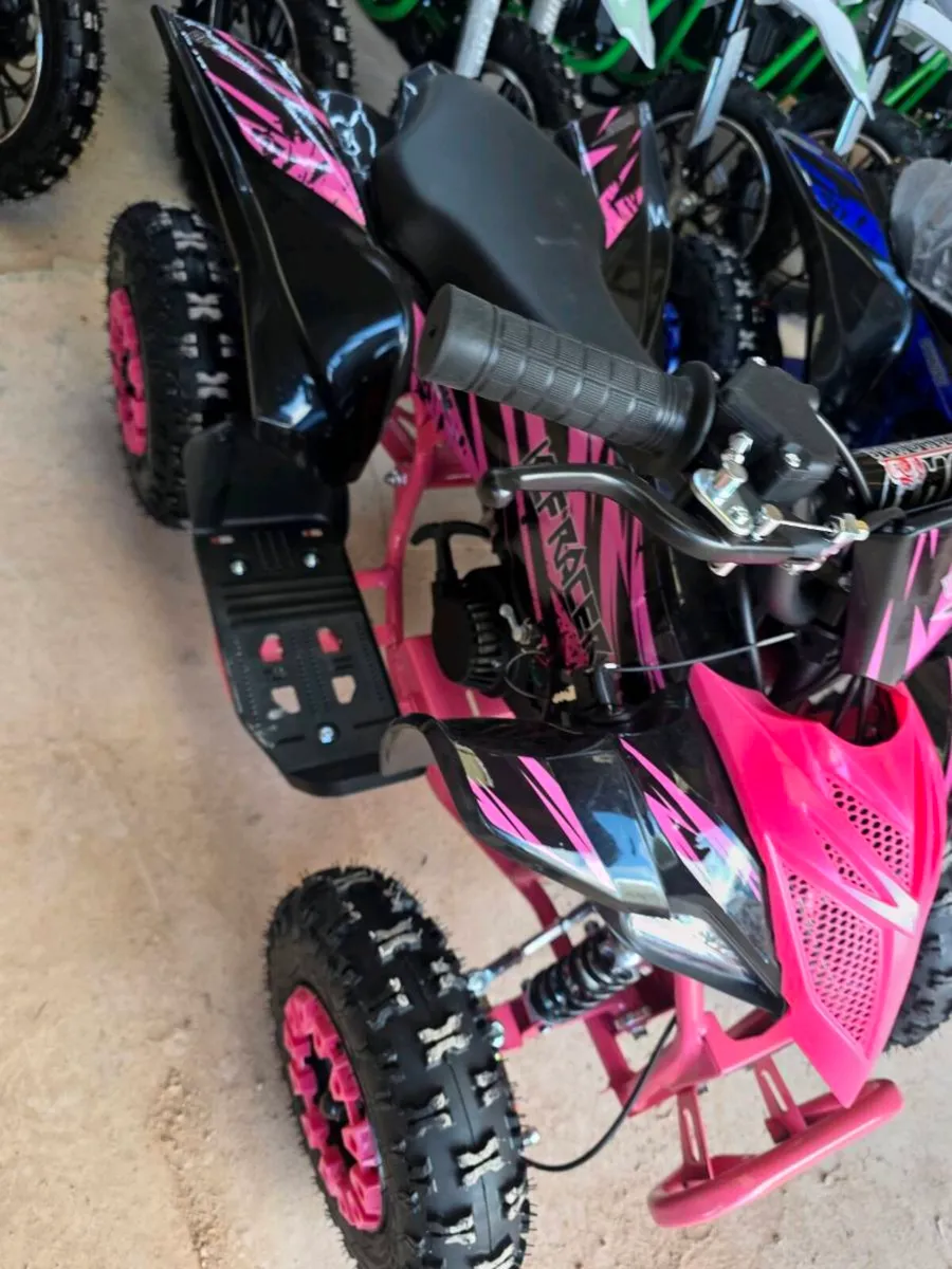 🔥 MINI KLF 50CC PETROL QUAD BIKE 🔥 - Image 3
