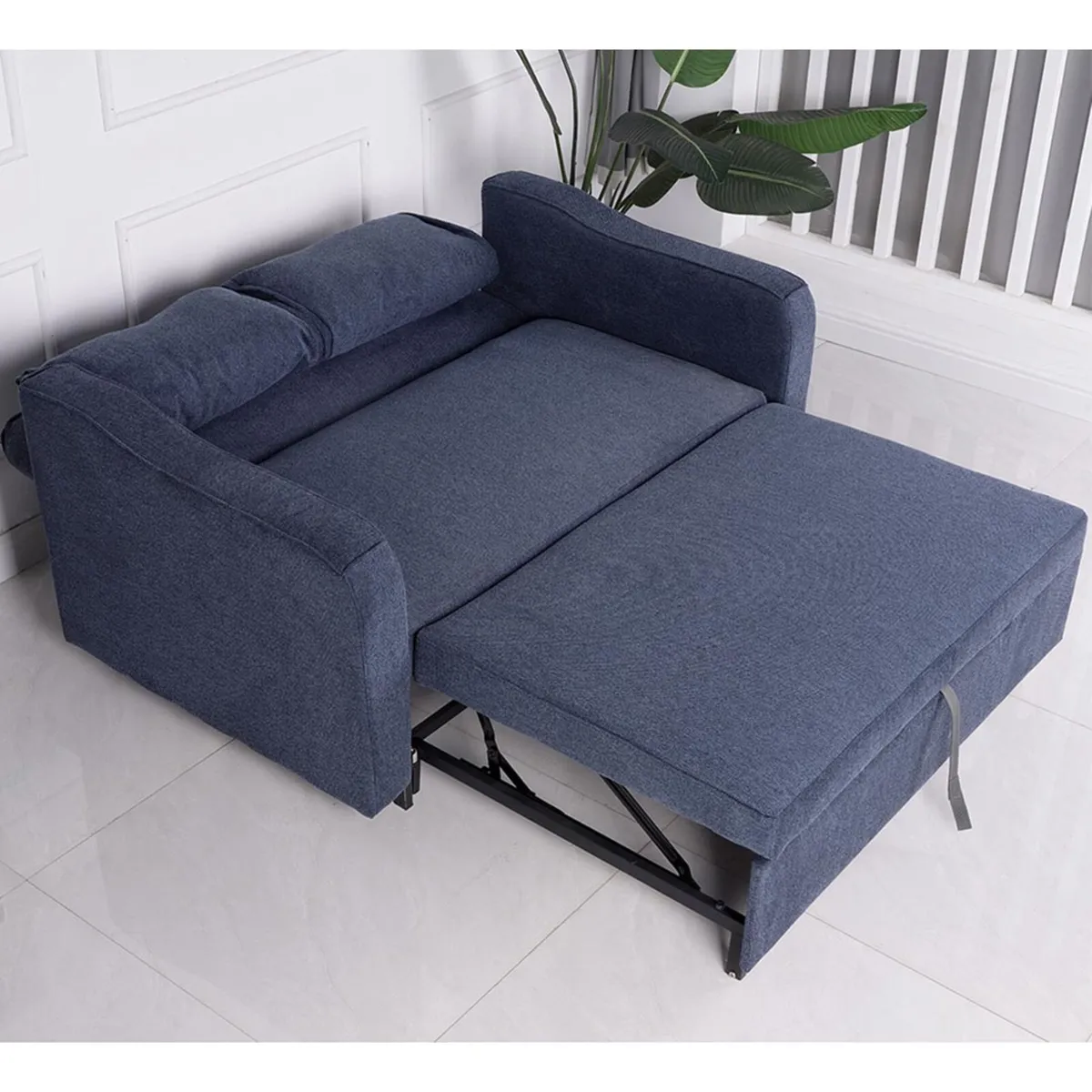 Brand new asben denim blue sofa beds reduced - Image 2