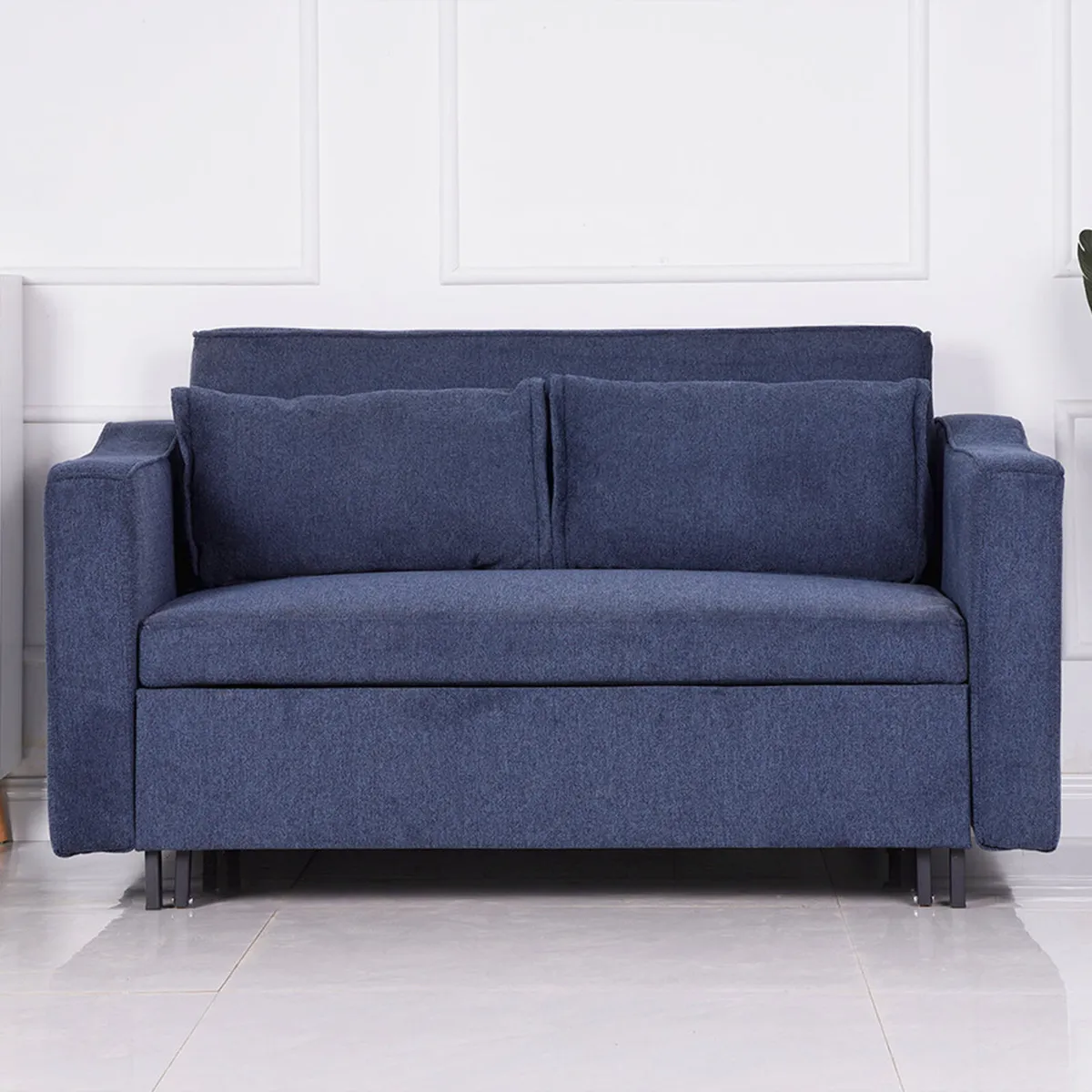 Brand new asben denim blue sofa beds reduced - Image 2