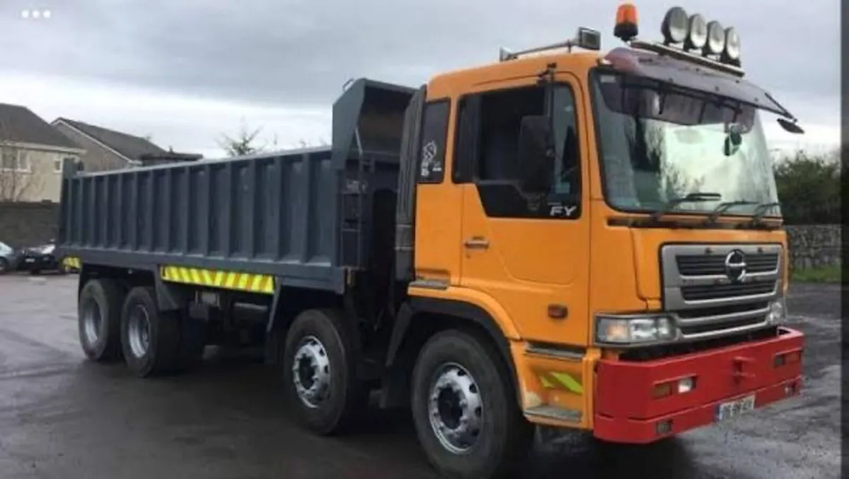 Hino 8x4 tipper wanted for off road work - Image 1