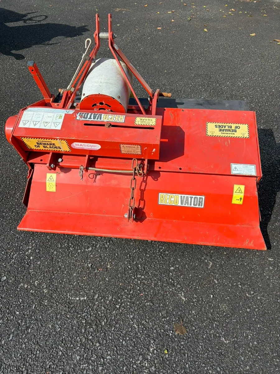 Maschio L 115 Compact Tractor Rotavator - 1.15m (3 - Image 4