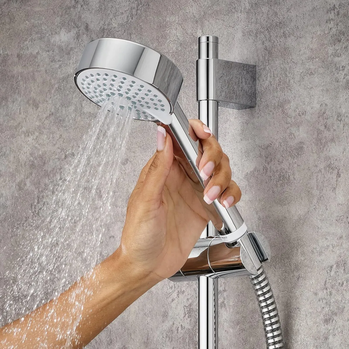 Showers Beat Fittings Kit with Shower Head 1.25m - Image 2