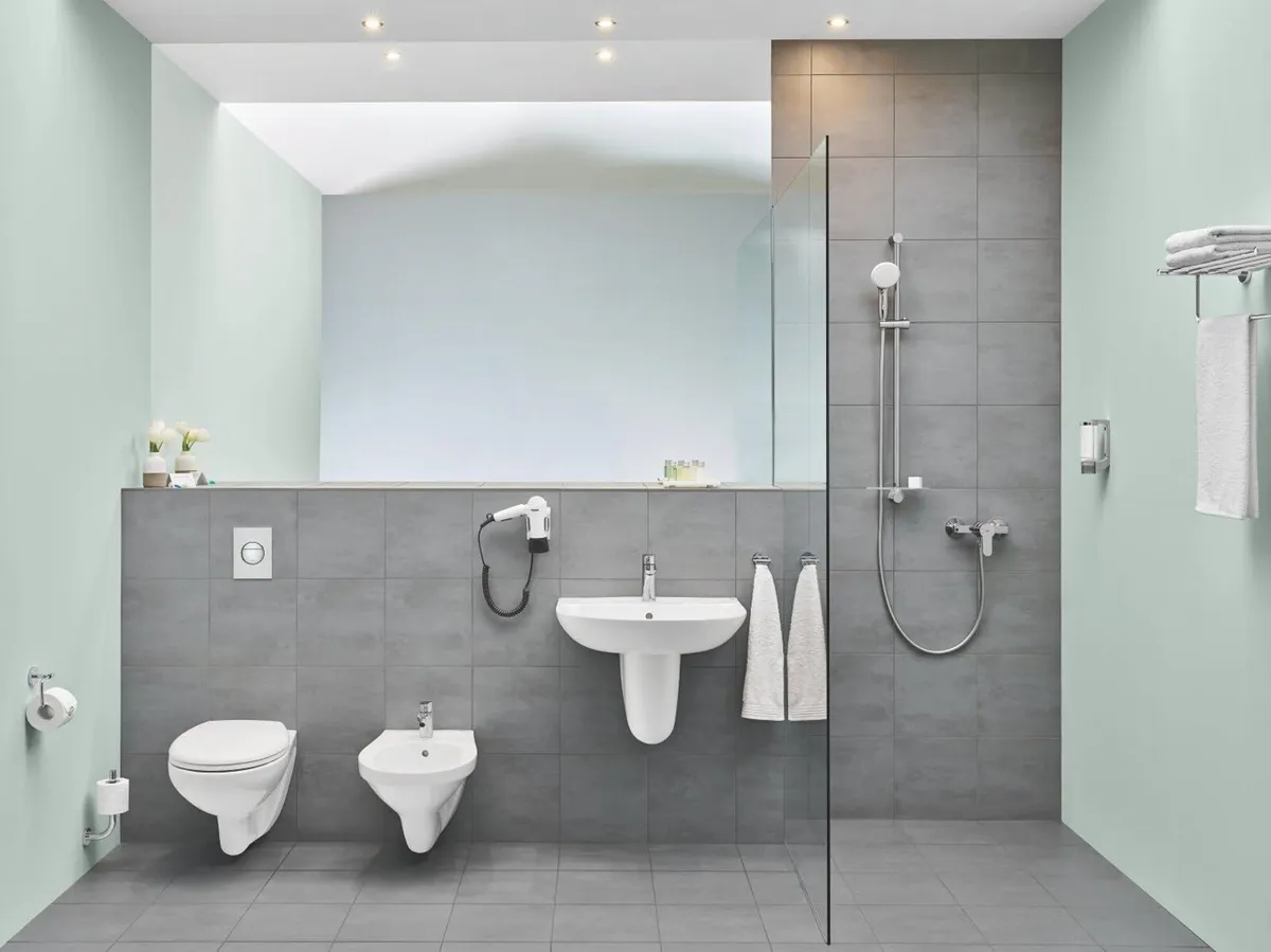 Bauedge Single Lever Shower Mixer Valve Only - Image 2
