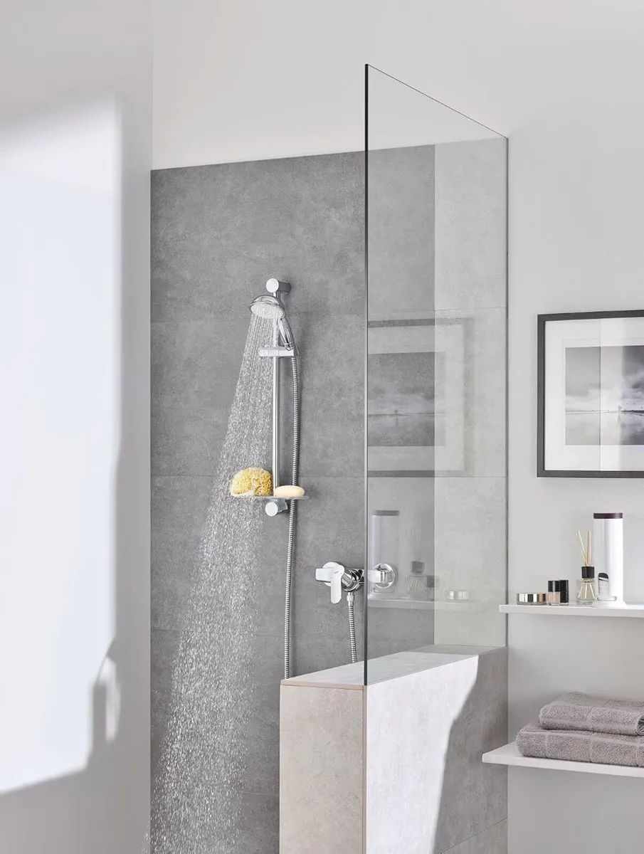 Bauedge Single Lever Shower Mixer Valve Only - Image 4