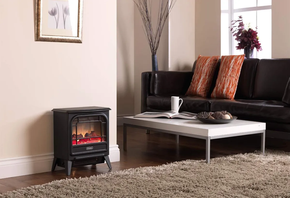 Compact Portable Electric Stove Fire - Image 2
