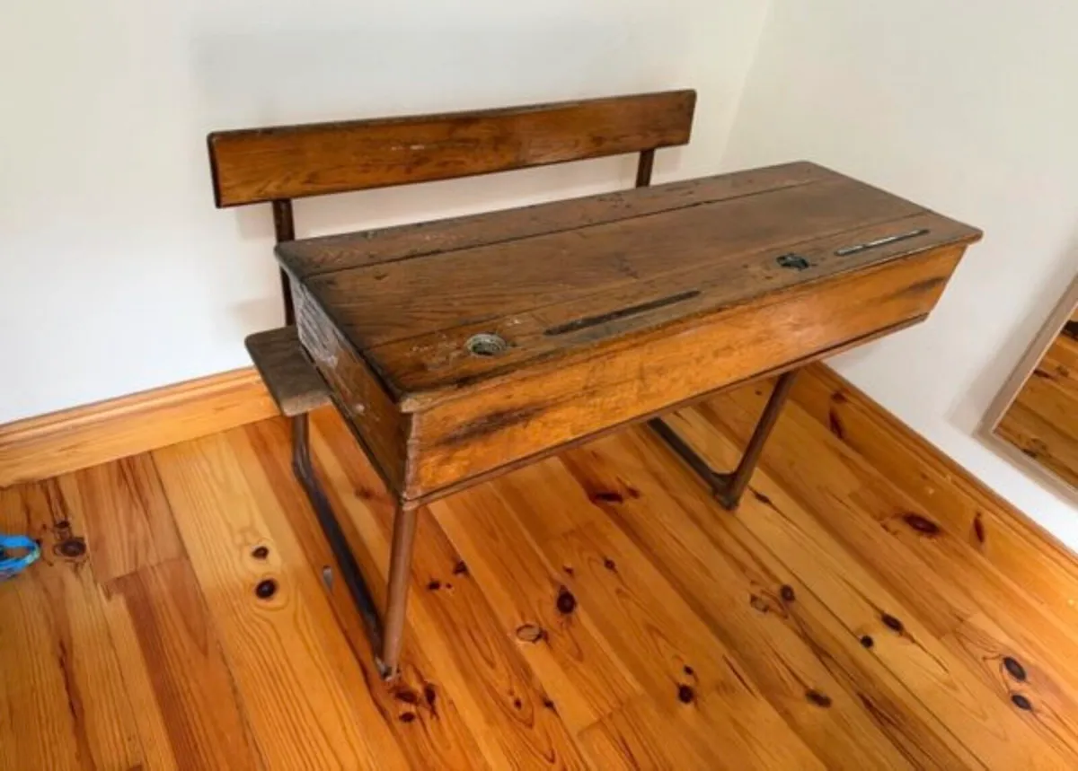 Old school desk