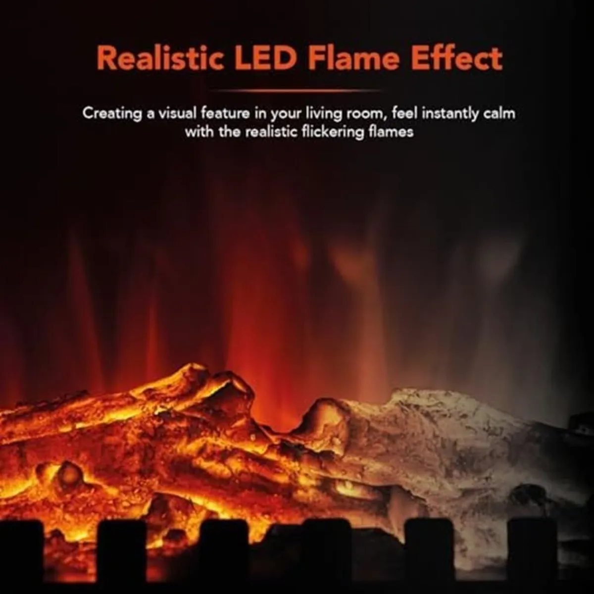 Portable Electric Fire Stove Heater - Image 3