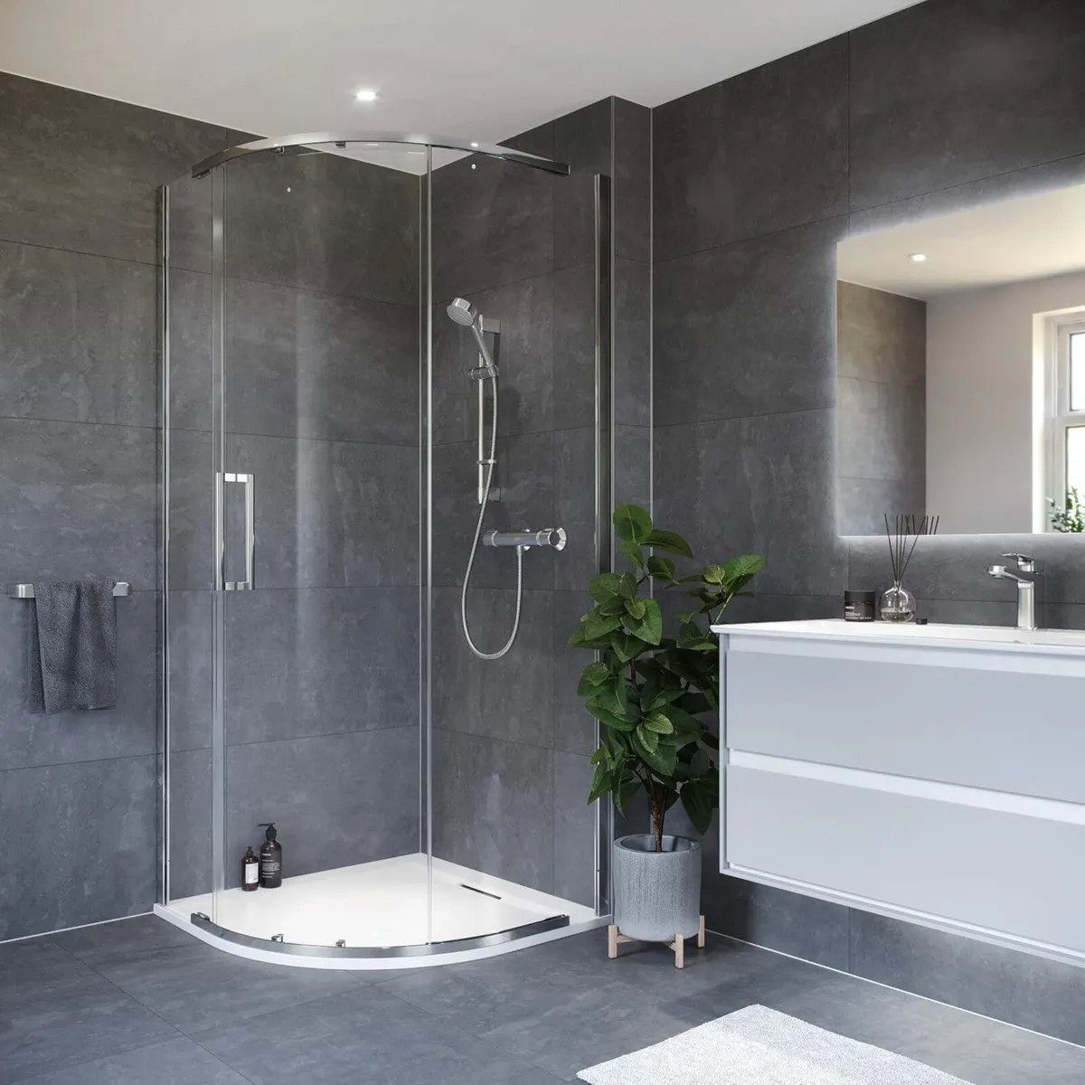 Showers Relate Mixer Shower Ev Single Outlet - Image 2