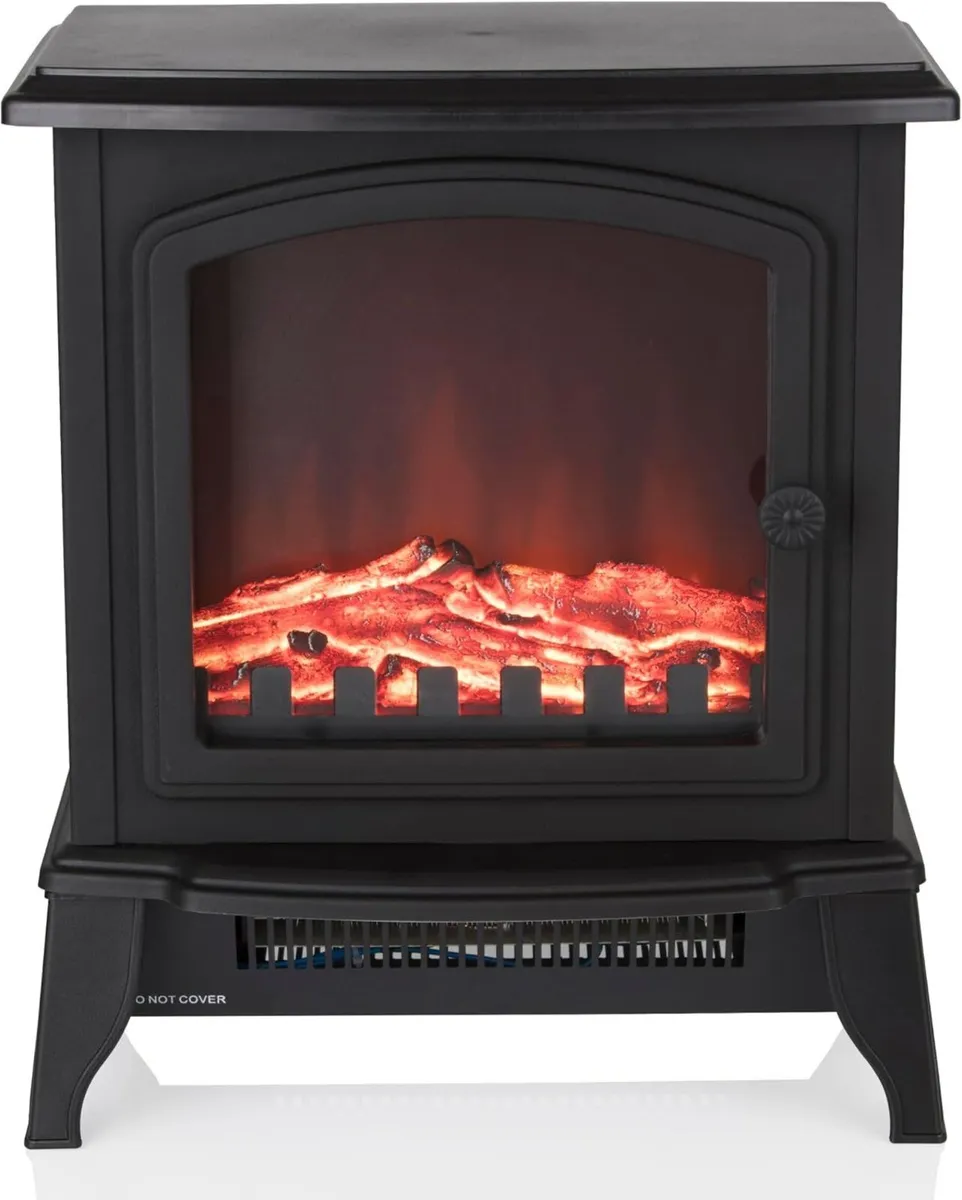 Mable Compact Stove Fire with 2 Heat Settings - Image 3