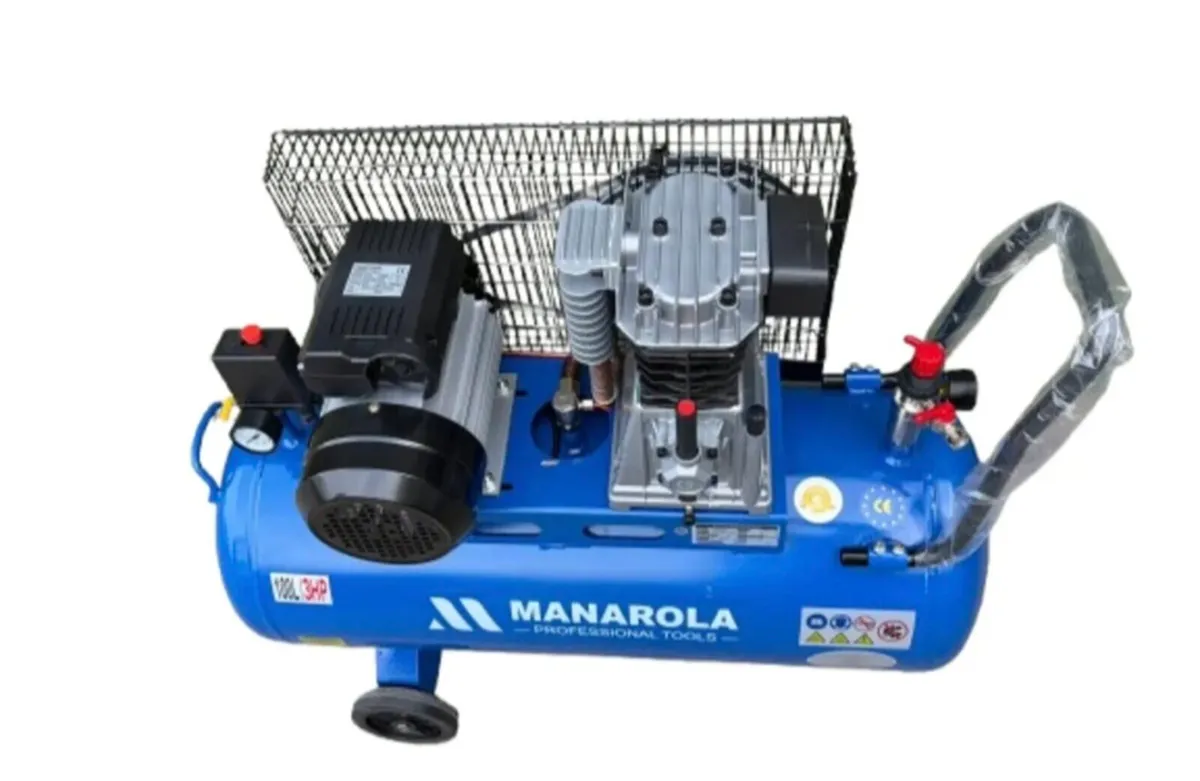 100 liter air compressor 230v - Image 2