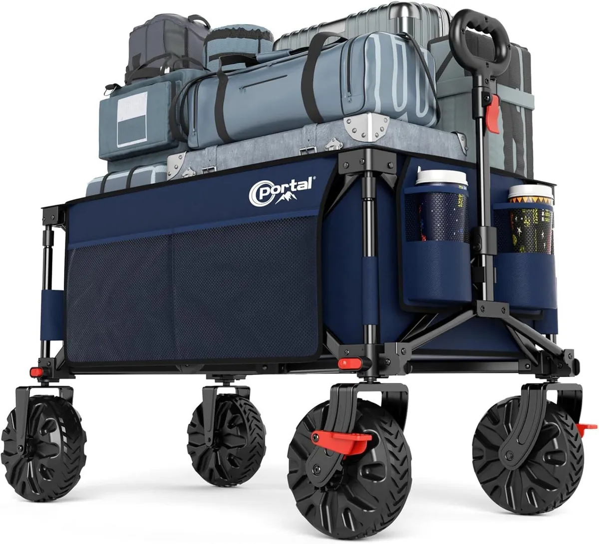 Beach Trolley on Wheels for Sand 200L - Image 1
