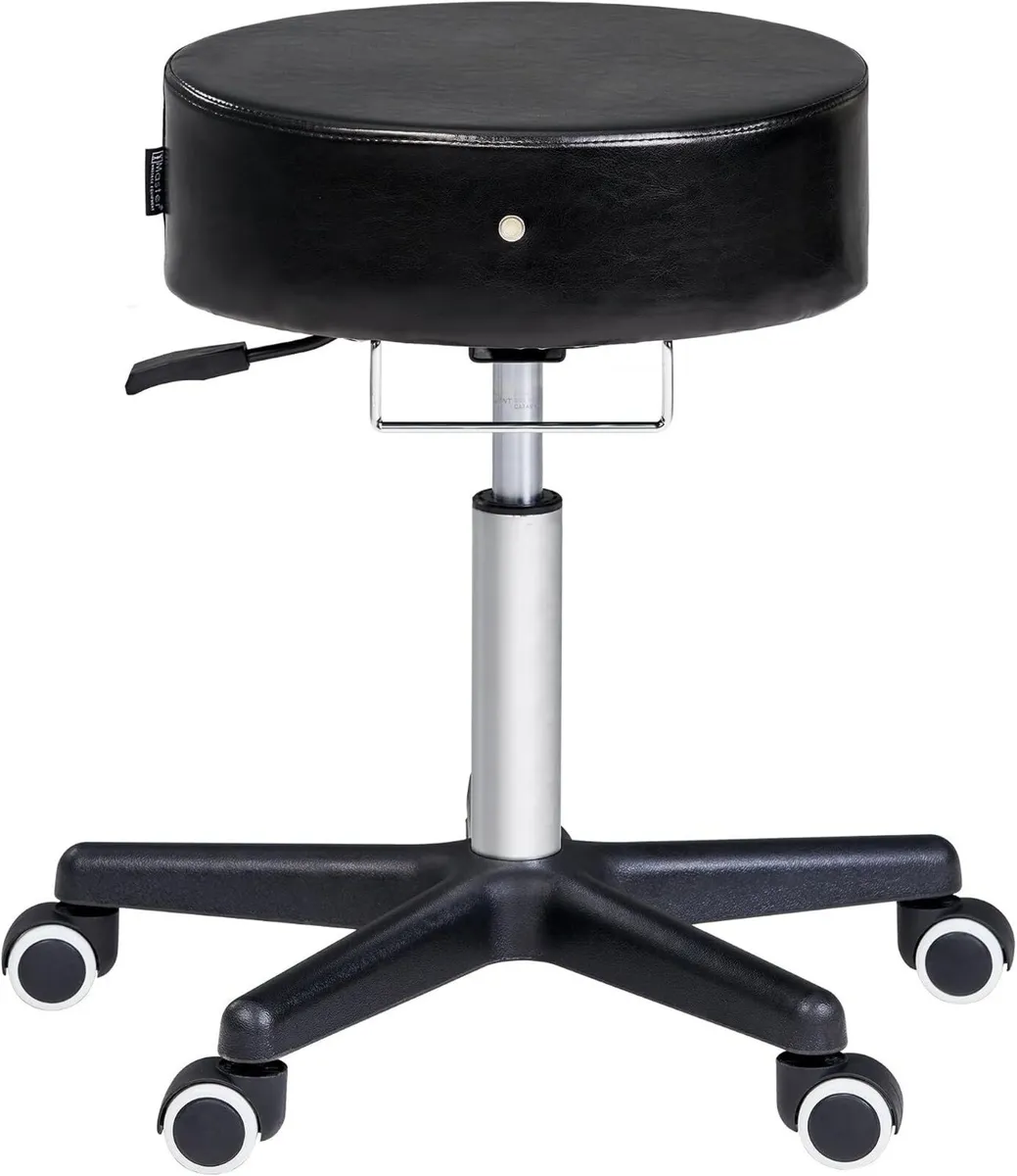 Master Massage Glider Adjustable Rolling Stool in - Image 1