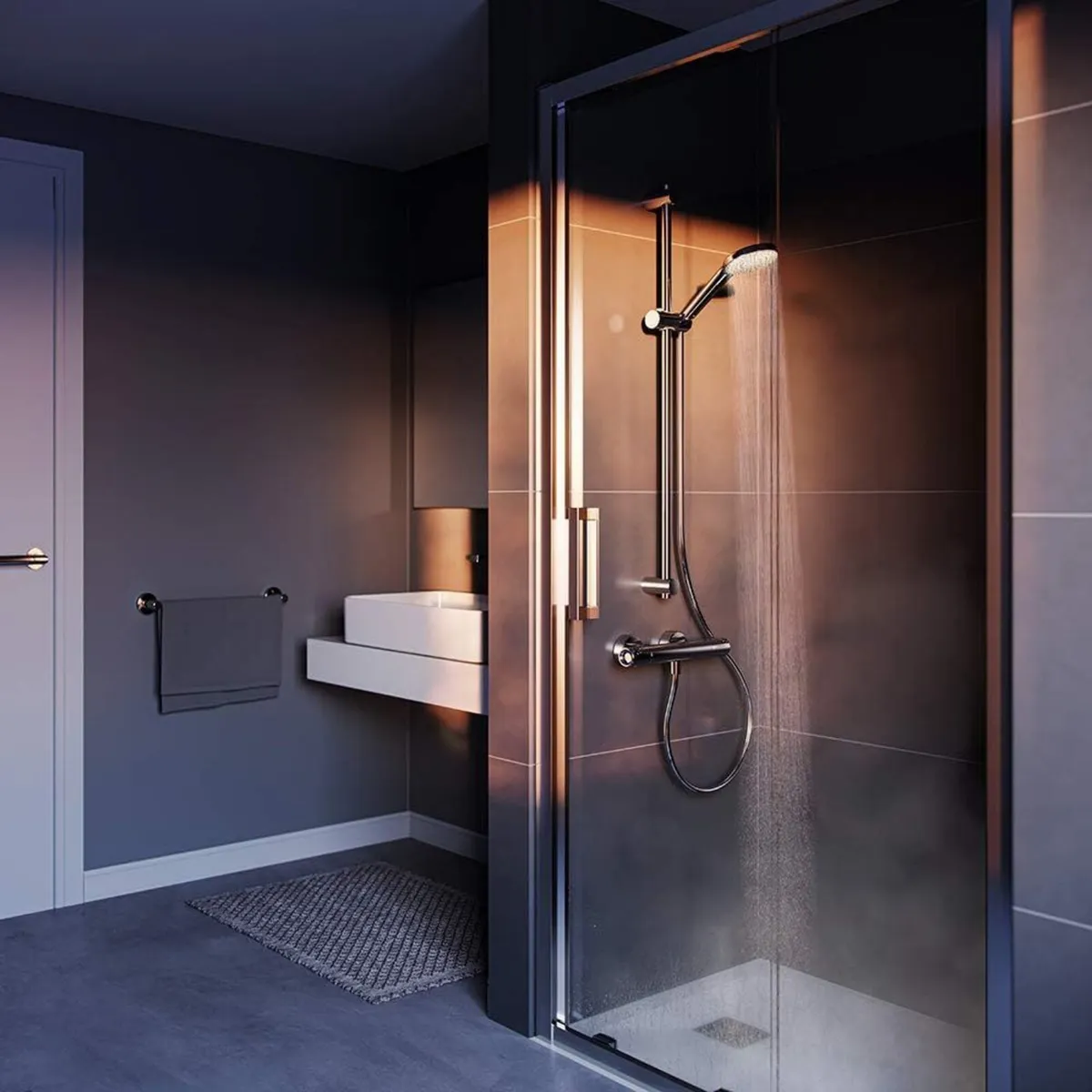 Ceratherm T50 Thermostatic Shower Mixer with Kit - Image 2