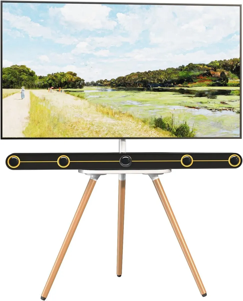 Easel TV Tripod Stand for 43-65 Inch LED - Image 1