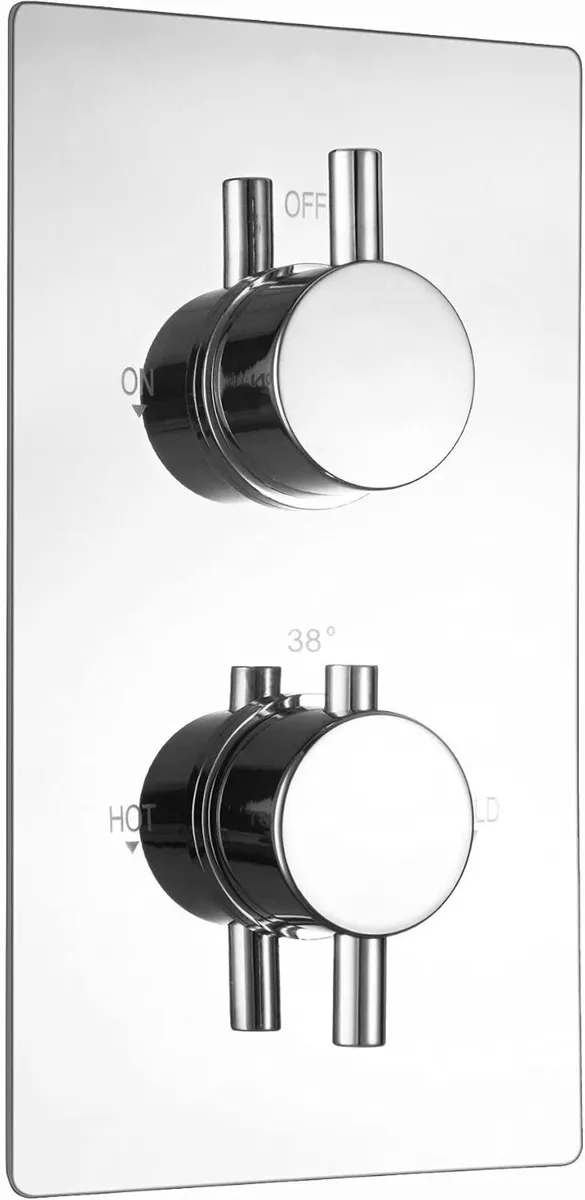 Naples Concealed Thermostatic Shower Mixer Valve - Image 1