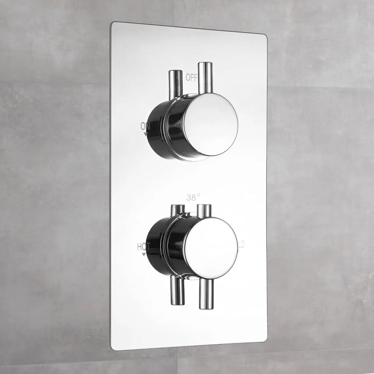Naples Concealed Thermostatic Shower Mixer Valve - Image 2
