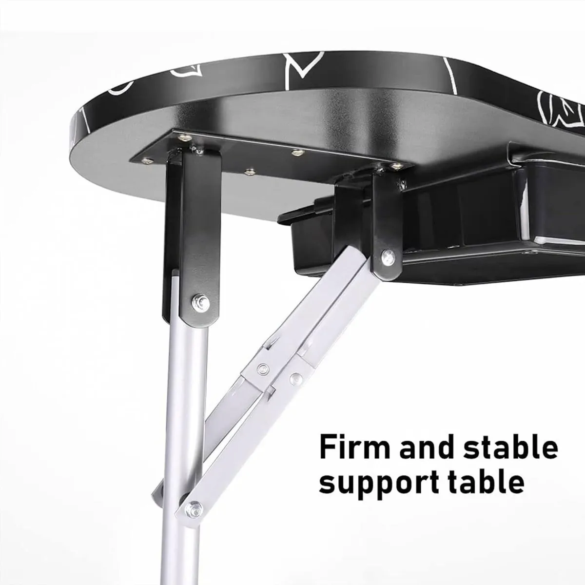 36''l Portable Foldable Manicure Table Nail - Image 3