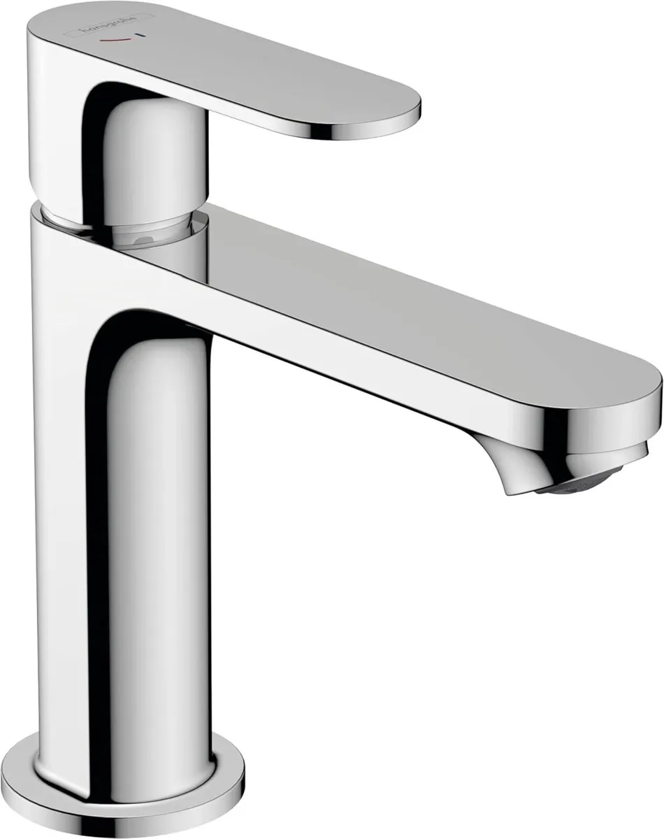 Rebris S Basin Mixer Tap 80 Energy-Saving Without - Image 1