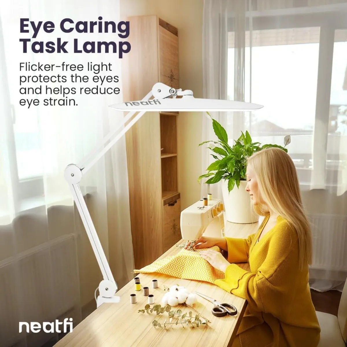 Xl Lumens 20W LED Desk Lamp with Clamp - Image 2