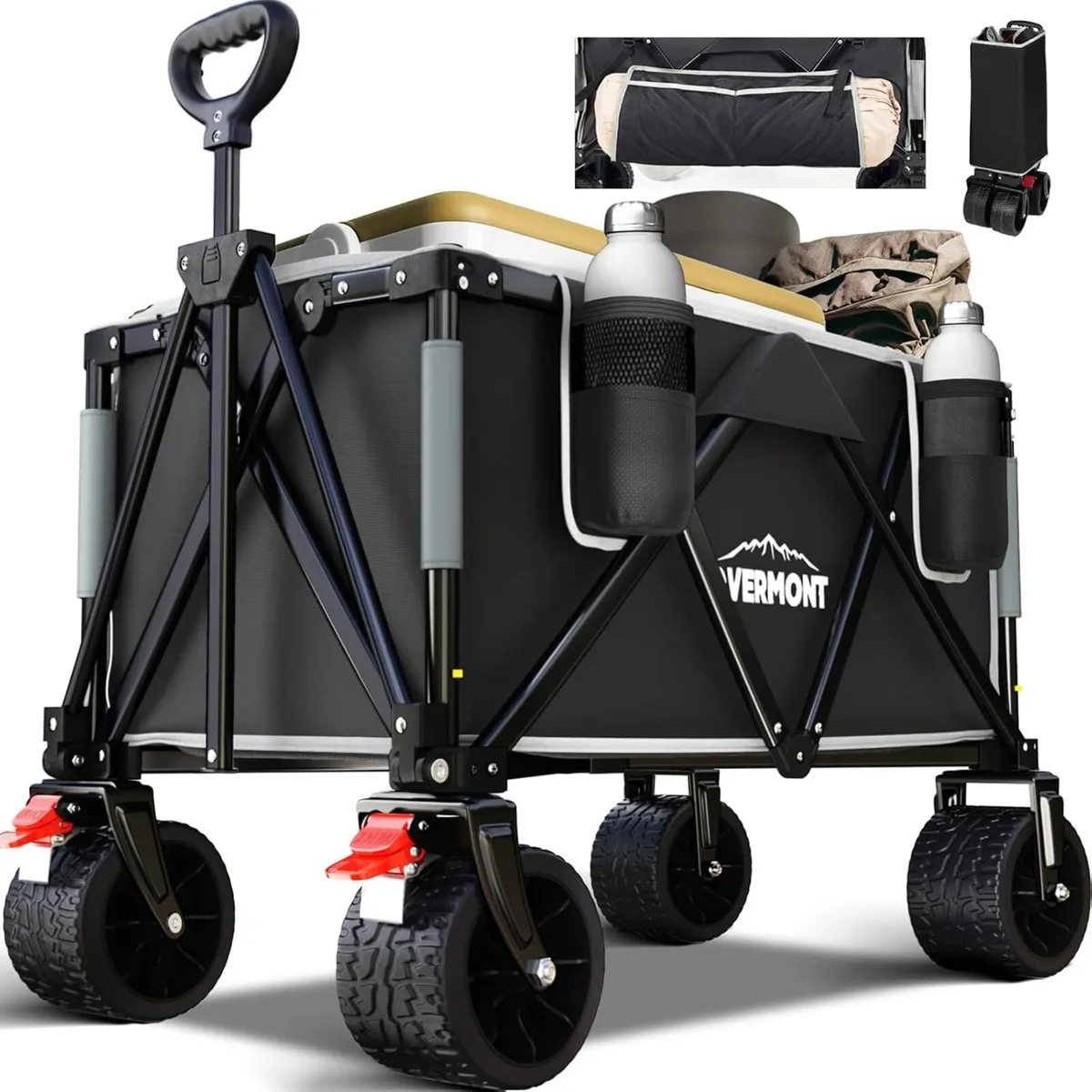 150KG Festival Camping Trolley on Wheels - Image 1