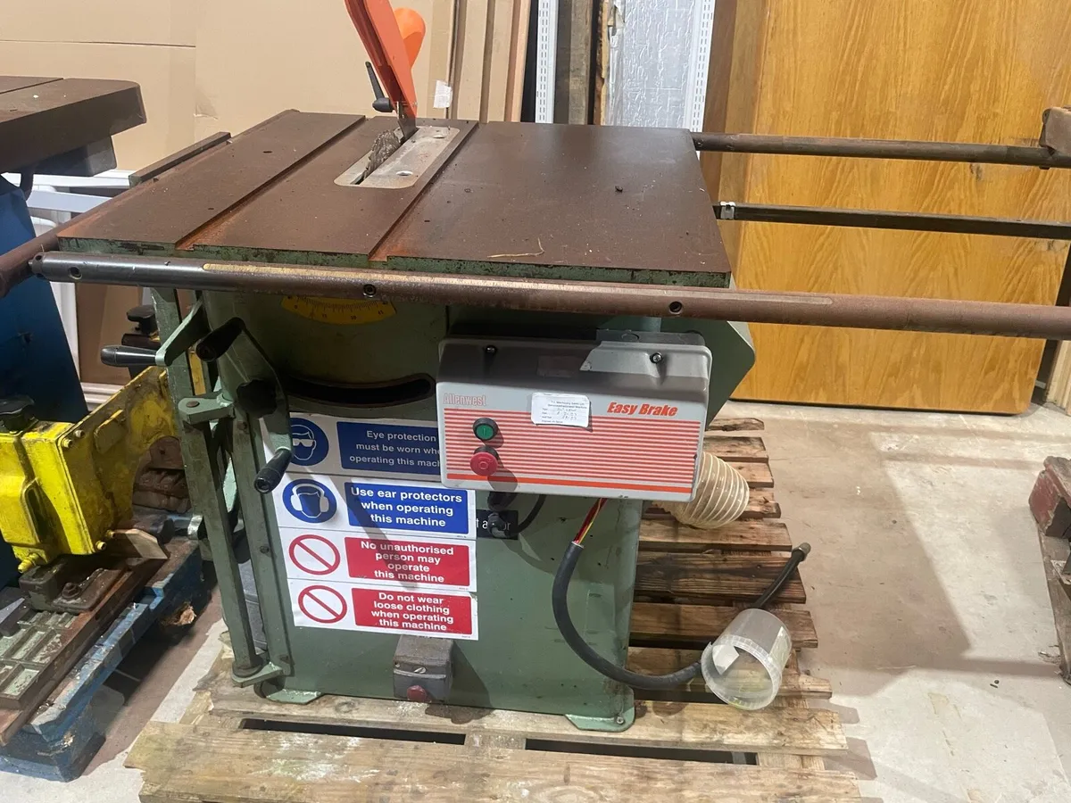 3 phase table saw with easy brake - Image 4