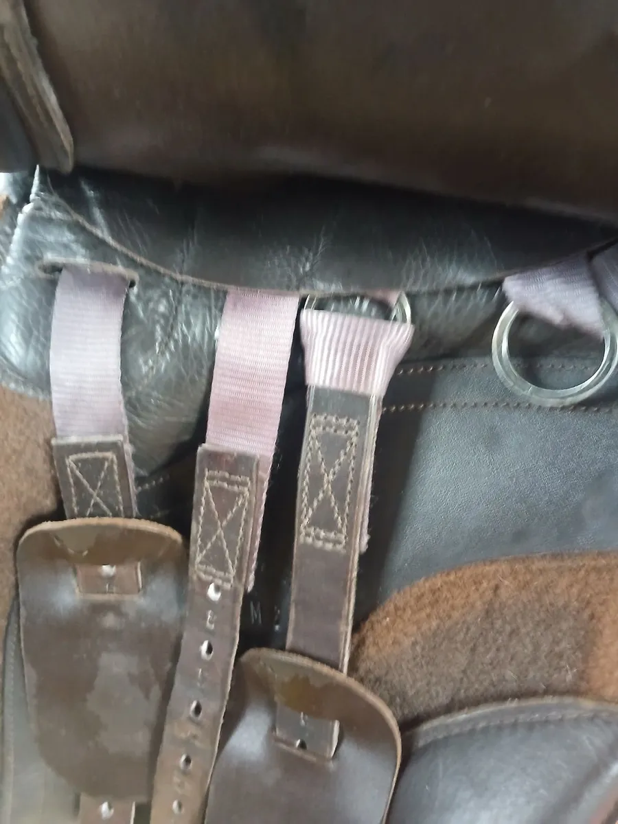 Saddle Kent & Masters 17 1/2in Brown - Image 4