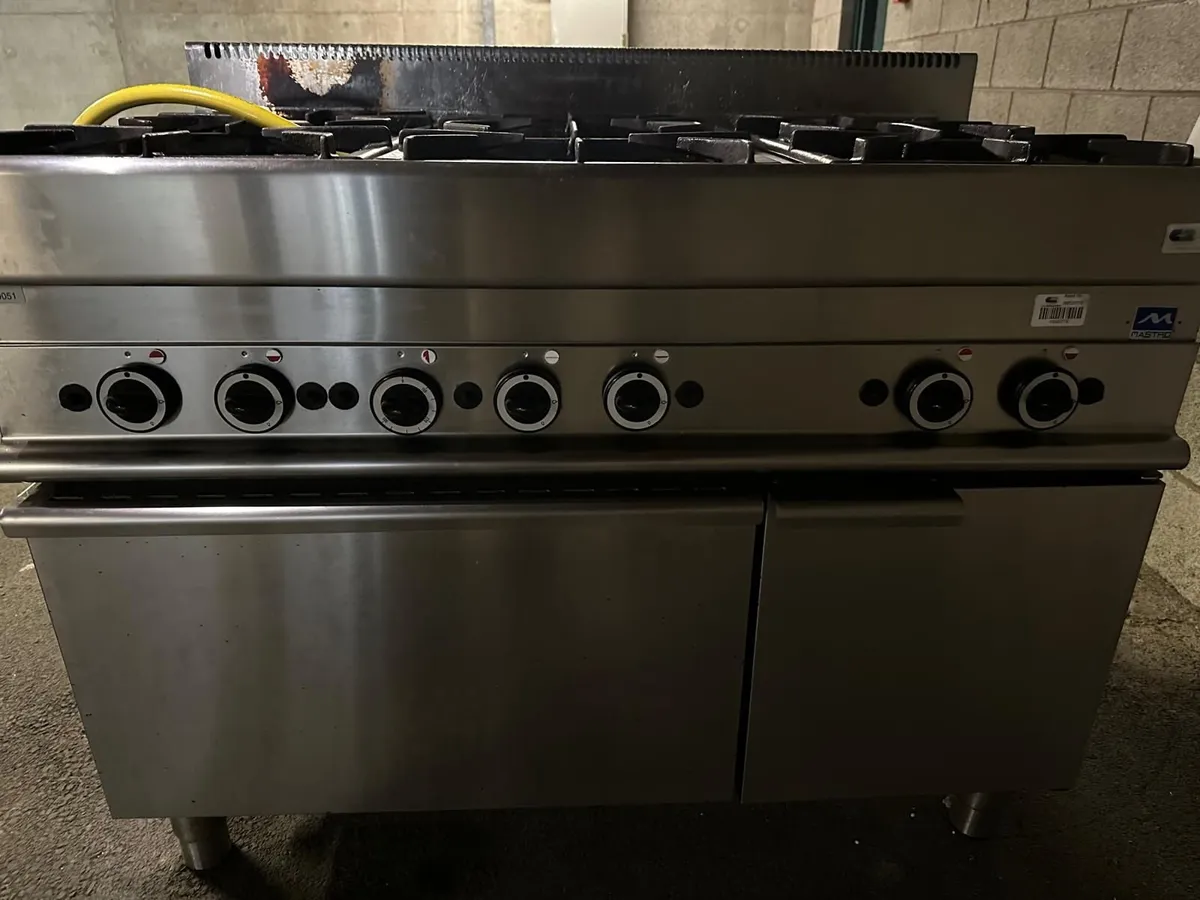 6 Ring LPG Cooker Oven - Image 2