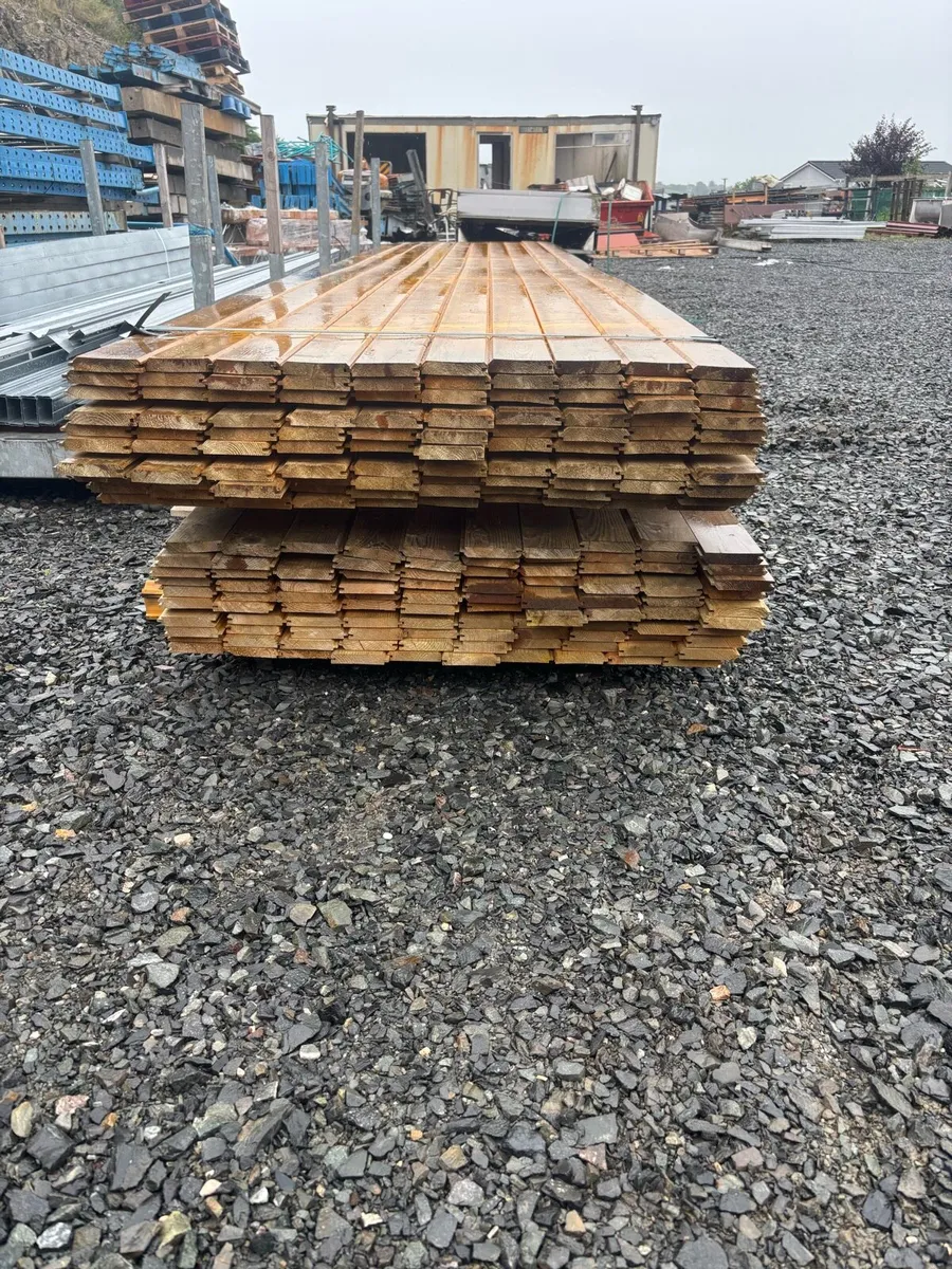 Tongue & Grooved timbers for garden sheds etc - Image 3