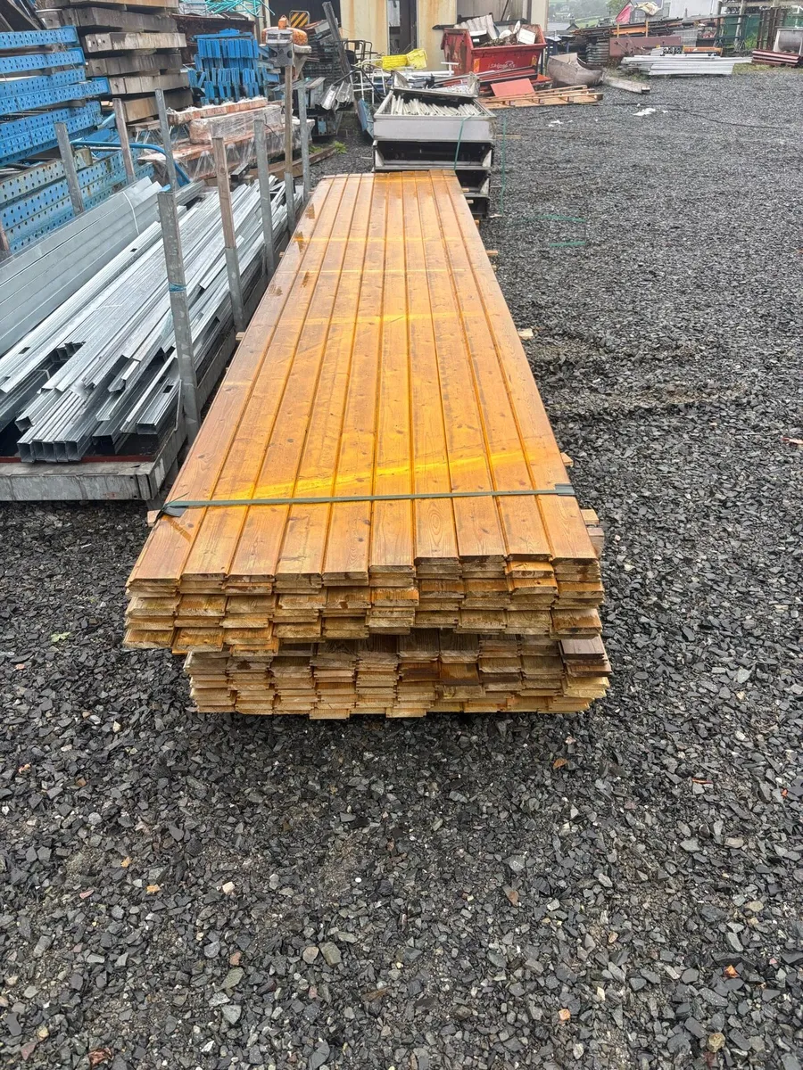 Tongue & Grooved timbers for garden sheds etc - Image 4